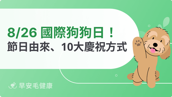 8/26國際狗狗日!節日由來、10大慶祝方式與全球狗狗節日整理