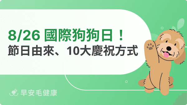8/26國際狗狗日！節日由來、10大慶祝方式與全球狗狗節日整理
