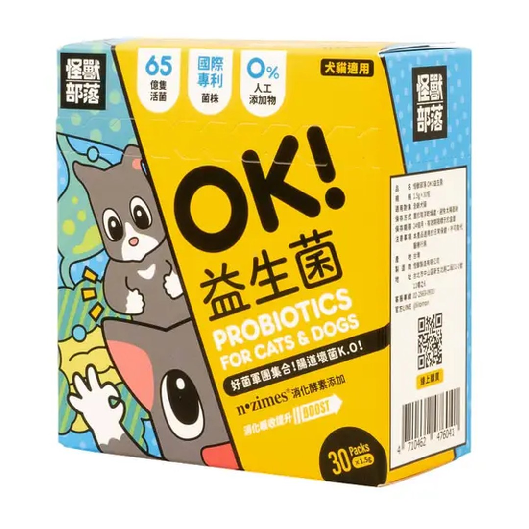 怪獸部落 OK!益生菌
